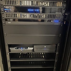 Audio Video Rack Setup