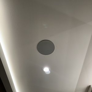 Residential Ceiling Speaker Installation